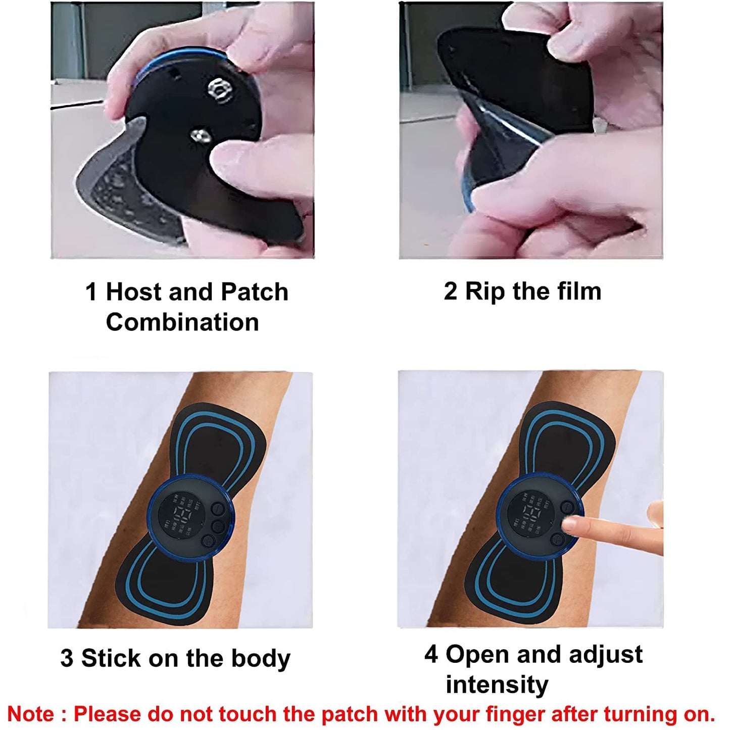 Mini EMS Massager (Best for cervical pain)