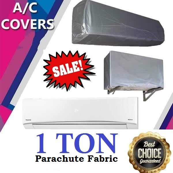 AC Cover for DC Inverter  1 Ton  100% Water Proof Dust proof parachute stuff