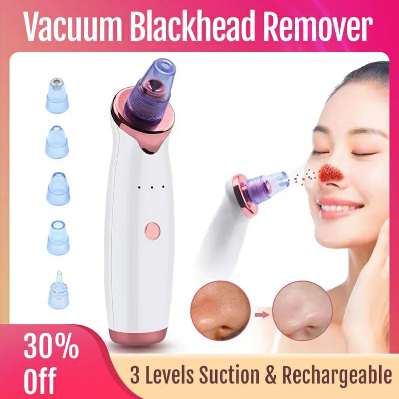 Vacuum Blackhead Remover Face Black Spots Cleaner White Dot Pimple Removal