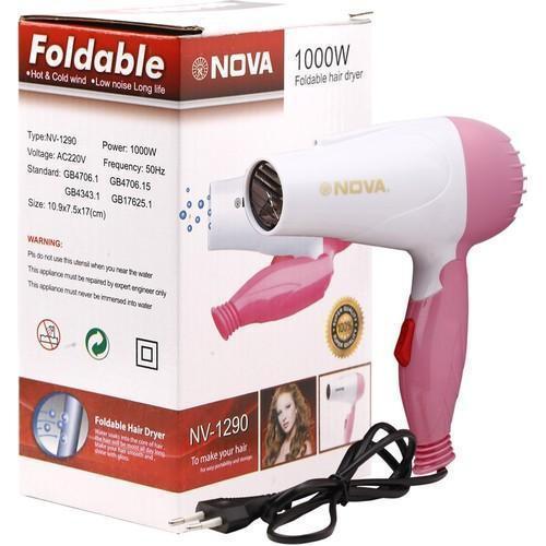 Nova Foldable Hair Dryer (Random Color)