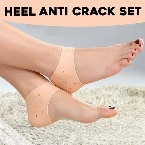 half Heel Pain Anti Crack Silicone Set Anti Crack  for pain relief