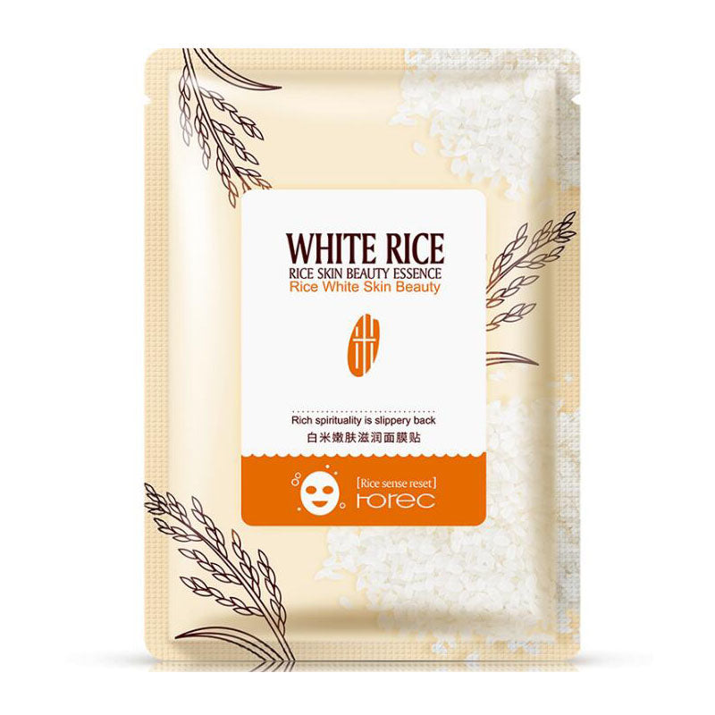 White Rice Face Sheet Masks - 30g