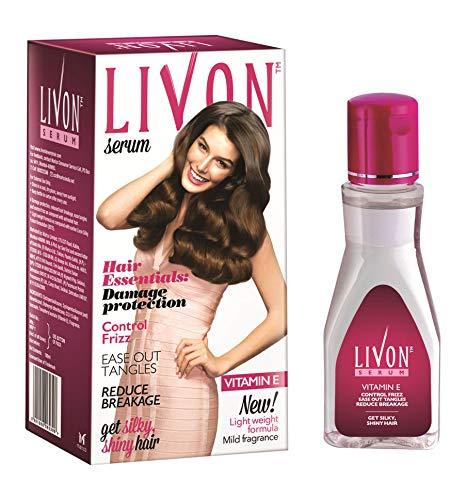 Livon Hair Essentials Serum for Damage Protection and Frizz Control 50ml
