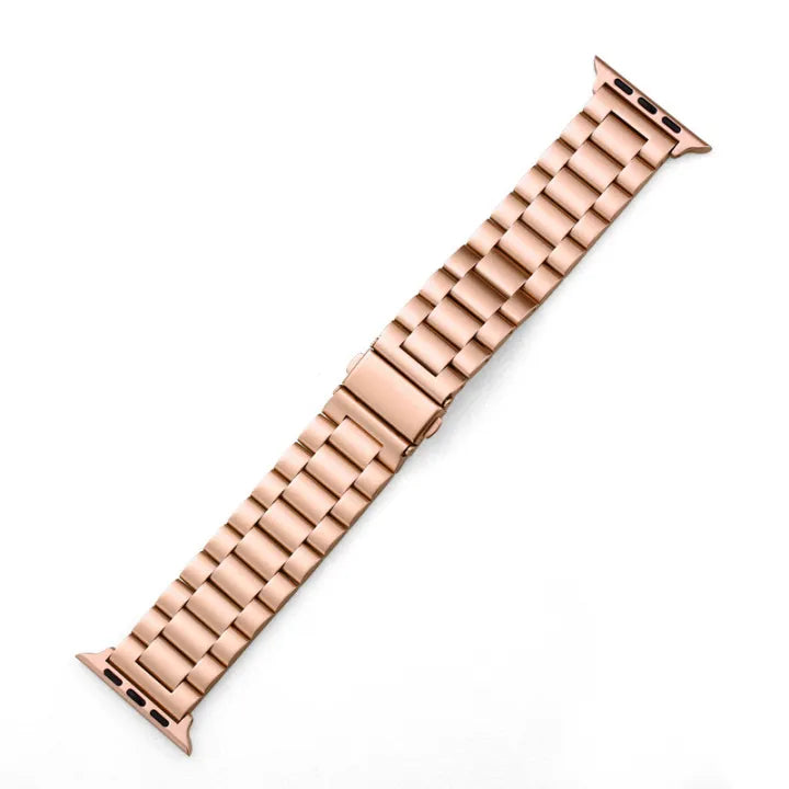 iWatch Stainless Steel Rolex Style Bracelet - Rolex Chain Strap in Metal for Smart Watches (Random Color)