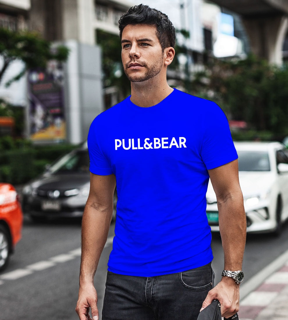 Pull &amp; Bear Printed Tshirt For Mens