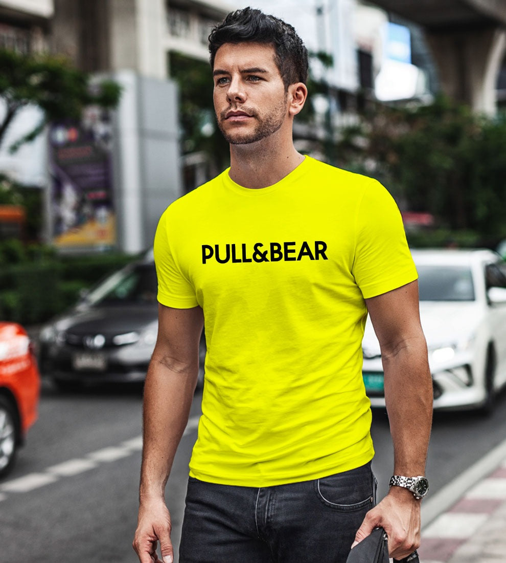 Pull &amp; Bear Printed Tshirt For Mens