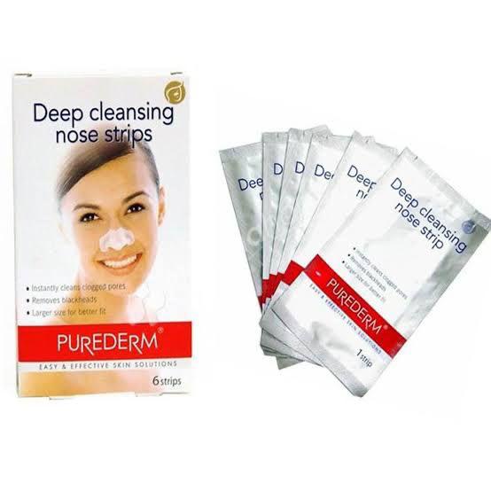 ORIGNAL Deep Cleansing PUREDERM Nose strips - 6 strips