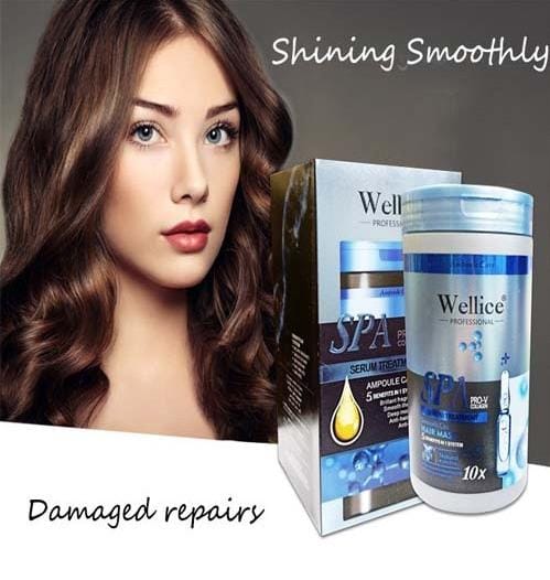 New Wellice Professional SPA Pro-V Collagen Ampoule Care Hair Serum Treatment
