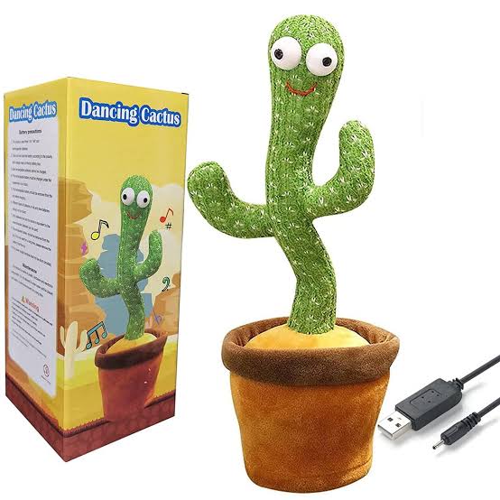 Dancing cactus rechargable