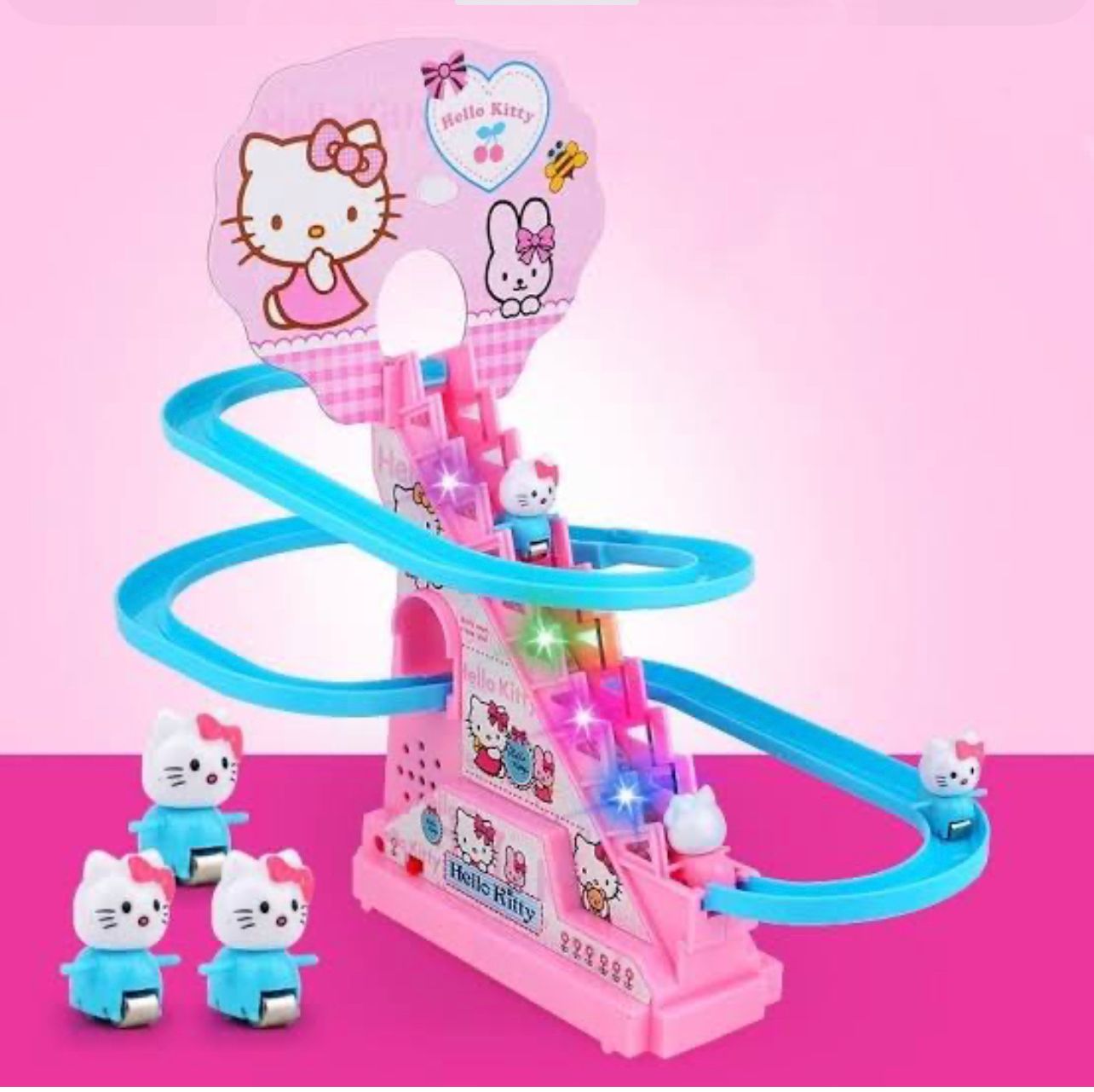 Climbing ladder stairs hello kitty game