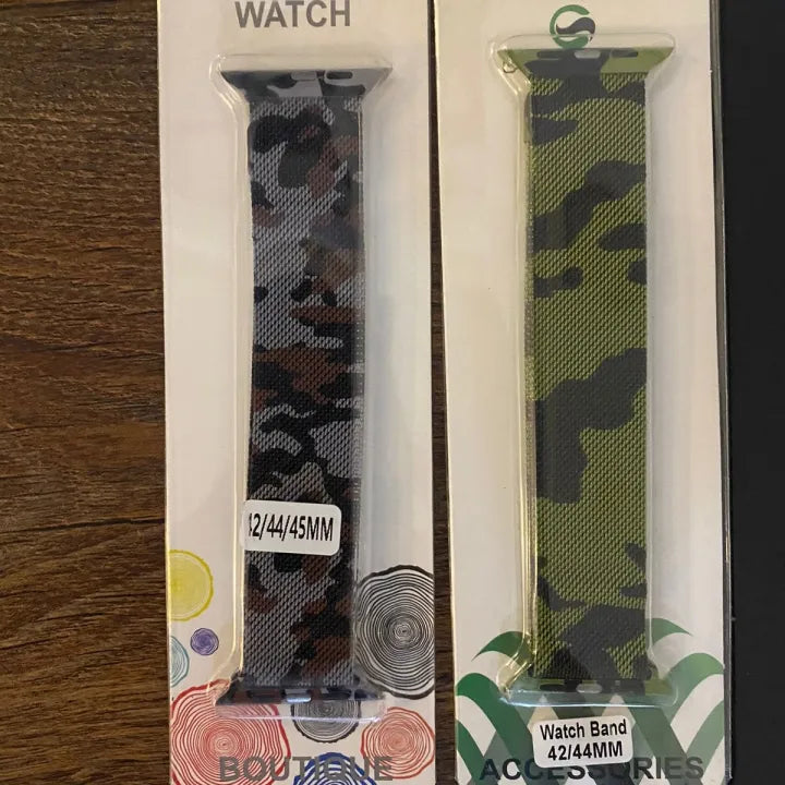 Gucci and army watch straps - (Random Color &amp; Design)