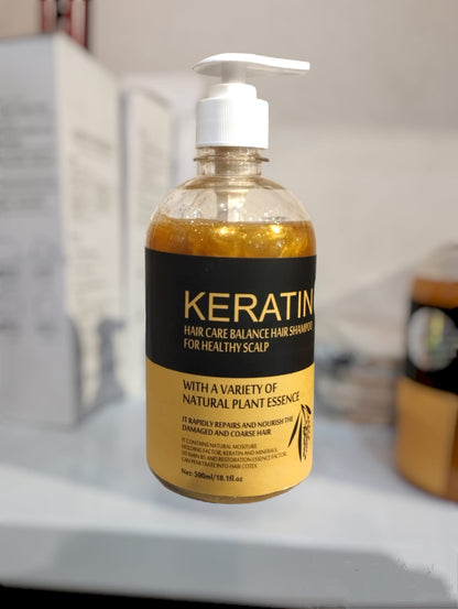 Keratin Hair Care Shampoo – (500ml)